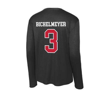 Ohio State - NCAA Men's Lacrosse : Jack Bichelmeyer - Activewear Long Sleeve T-Shirt-1