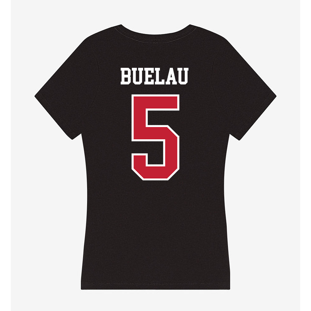 Ohio State - NCAA Men's Fencing : Matthew Buelau - Women's V-Neck T-Shirt-1