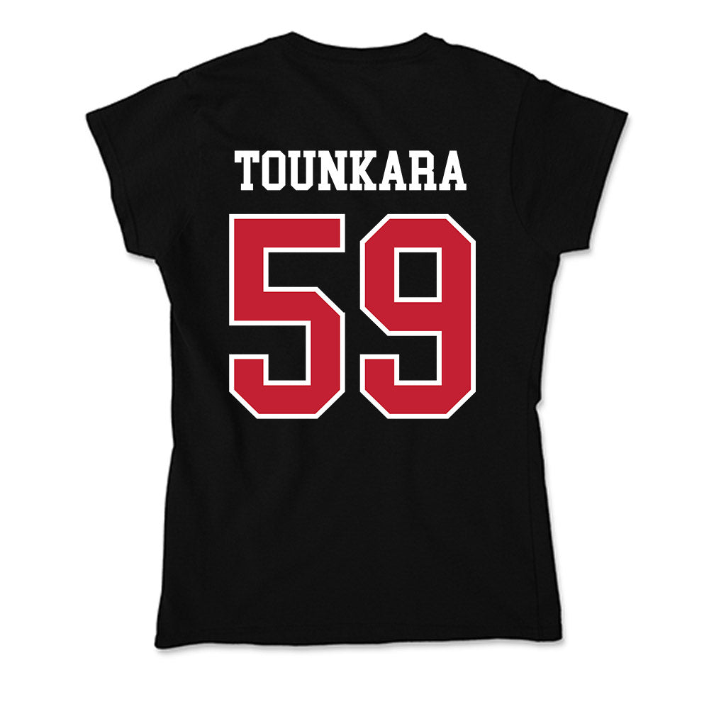 Ohio State - NCAA Football : Ahmed Tounkara - Soft Style Women’s T-Shirt-1