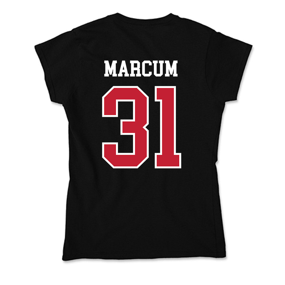 Ohio State - NCAA Baseball : Caden Marcum - Soft Style Women’s T-Shirt-1