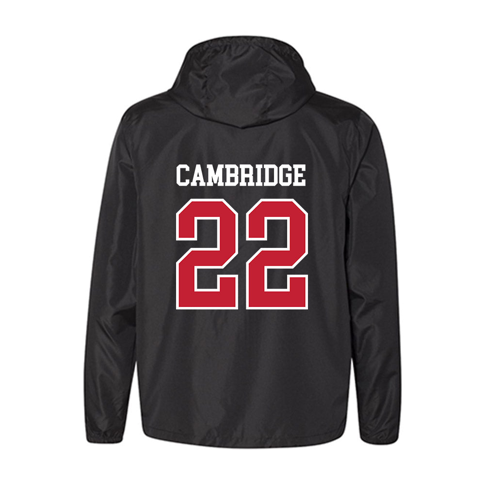 Ohio State - NCAA Women's Basketball : Jaloni Cambridge - Windbreaker-1