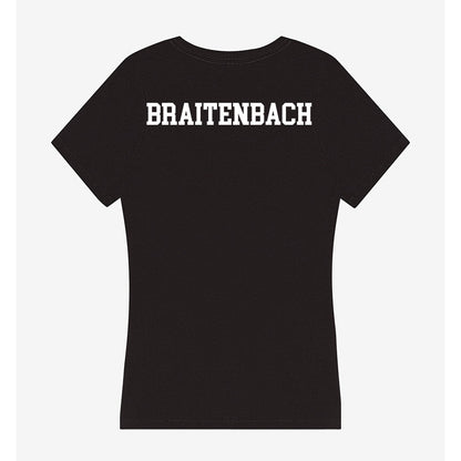 Ohio State - NCAA Men's Swimming & Diving : Ernest Braitenbach - Women's V-Neck T-Shirt-1