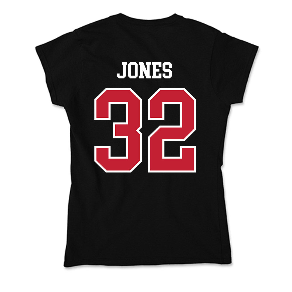 Ohio State - NCAA Men's Lacrosse : Tate Jones - Soft Style Women’s T-Shirt-1