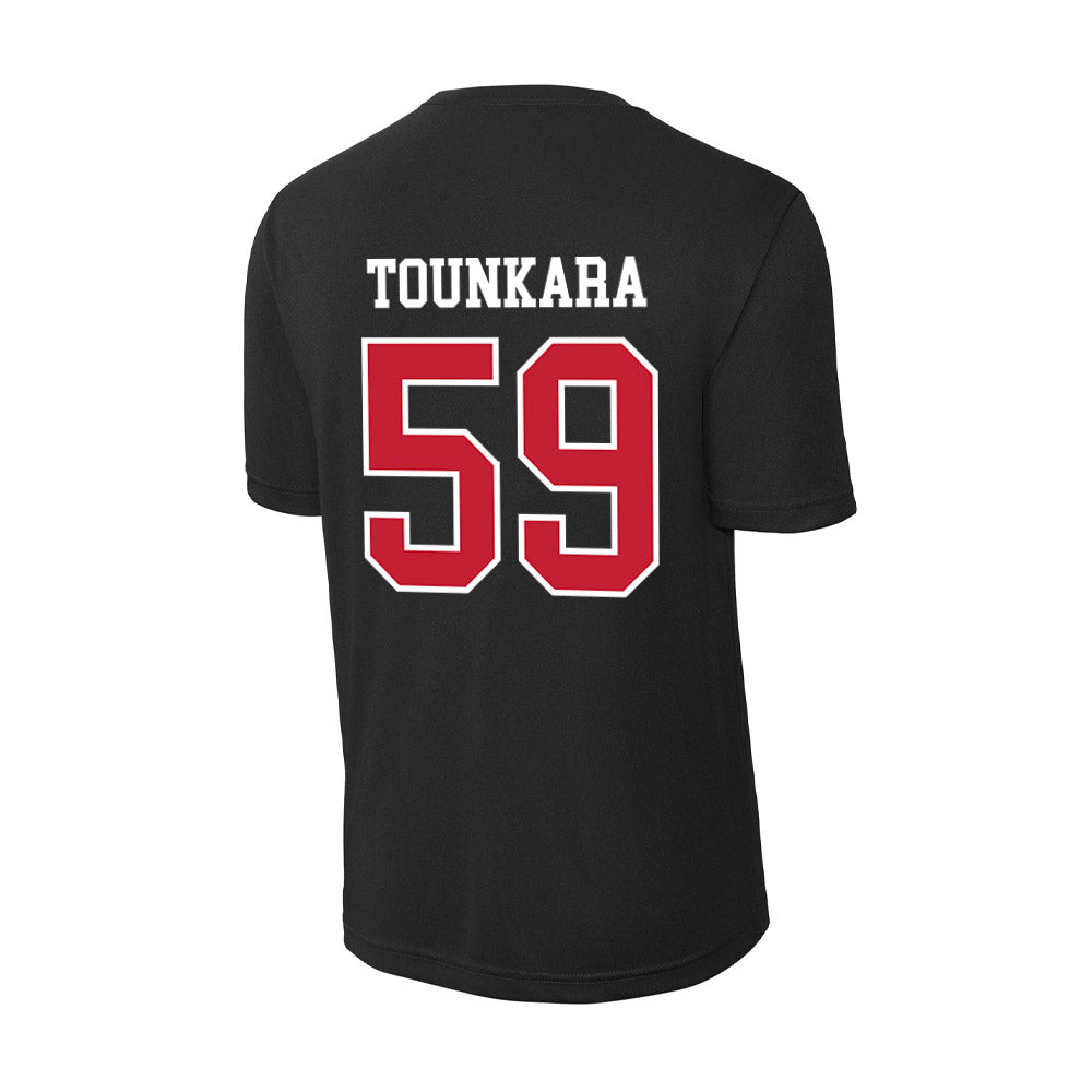 Ohio State - NCAA Football : Ahmed Tounkara - Activewear T-Shirt-1