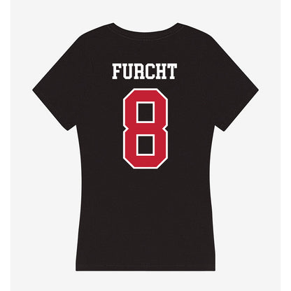 Ohio State - NCAA Baseball : Noah Furcht - Women's V-Neck T-Shirt-1