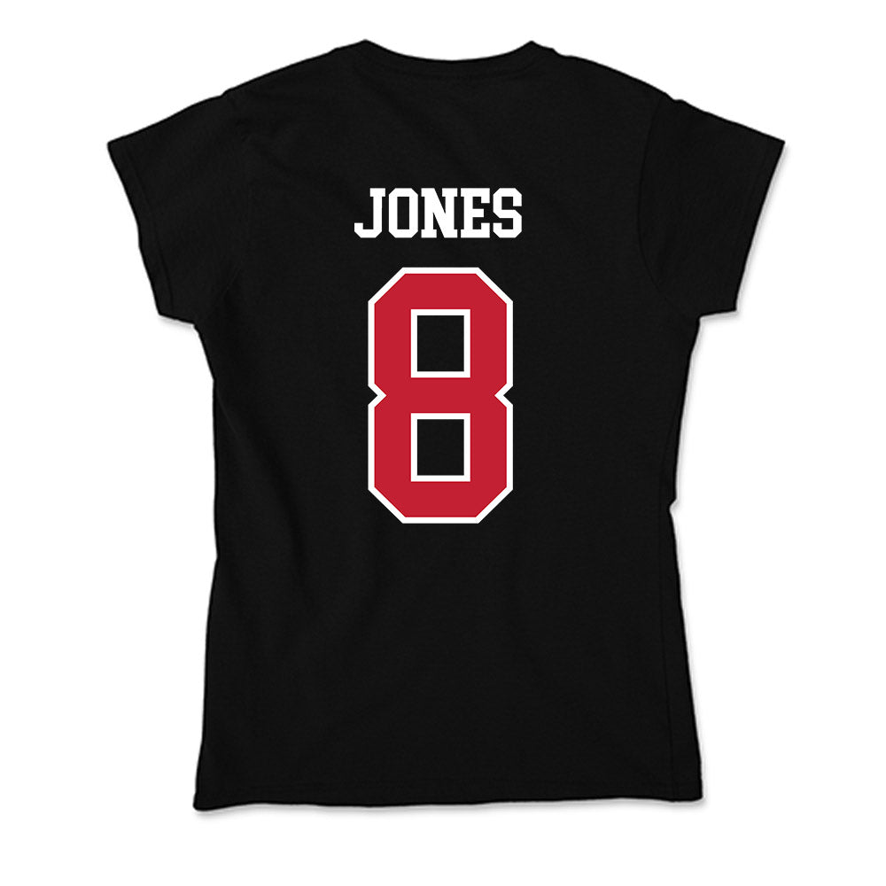 Ohio State - NCAA Football : De'Zie Jones - Soft Style Women’s T-Shirt-1