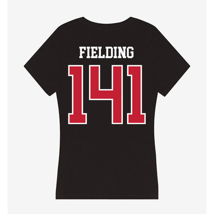 Ohio State - NCAA Wrestling : Brogan Fielding - Women's V-Neck T-Shirt-1