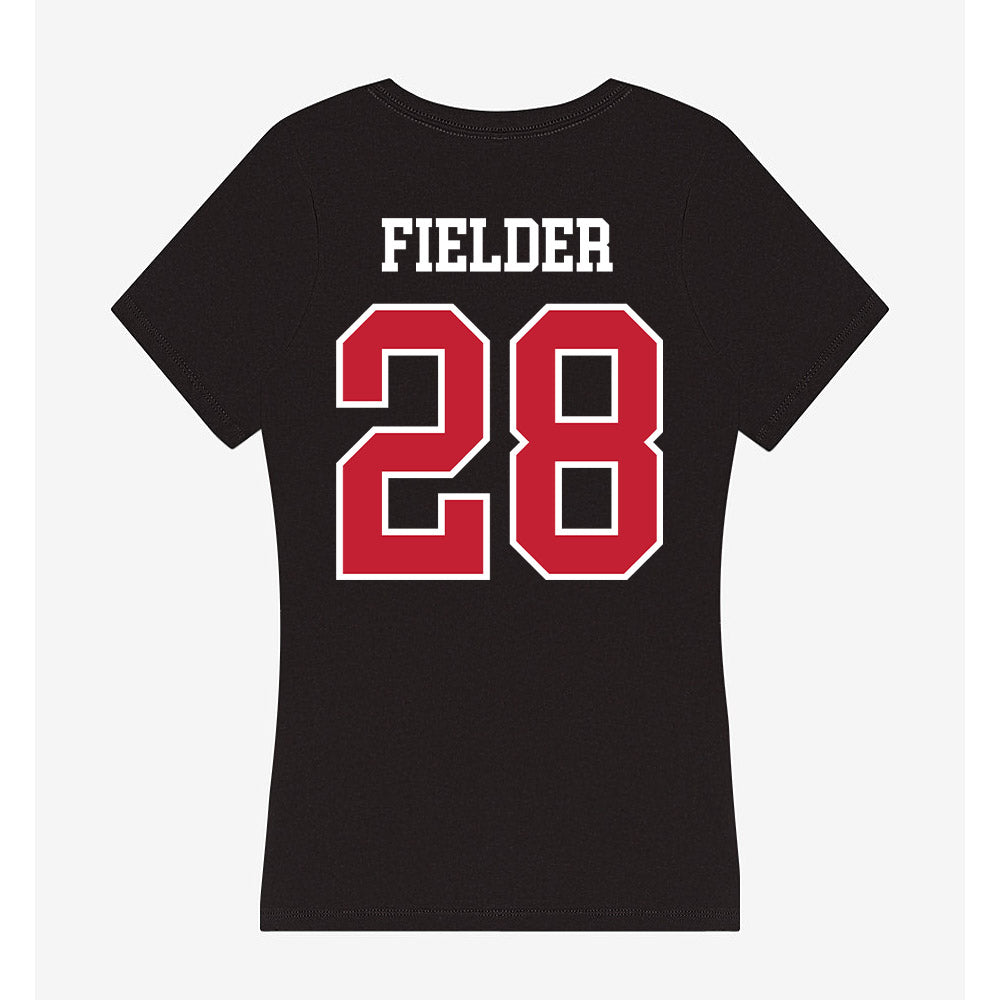 Ohio State - NCAA Baseball : Haven Fielder - Women's V-Neck T-Shirt-1