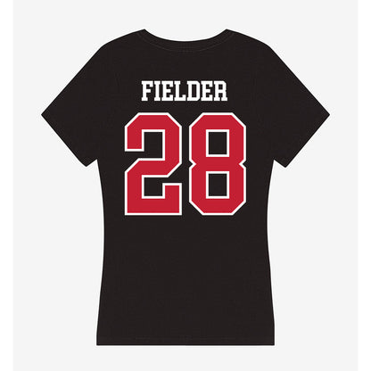 Ohio State - NCAA Baseball : Haven Fielder - Women's V-Neck T-Shirt-1