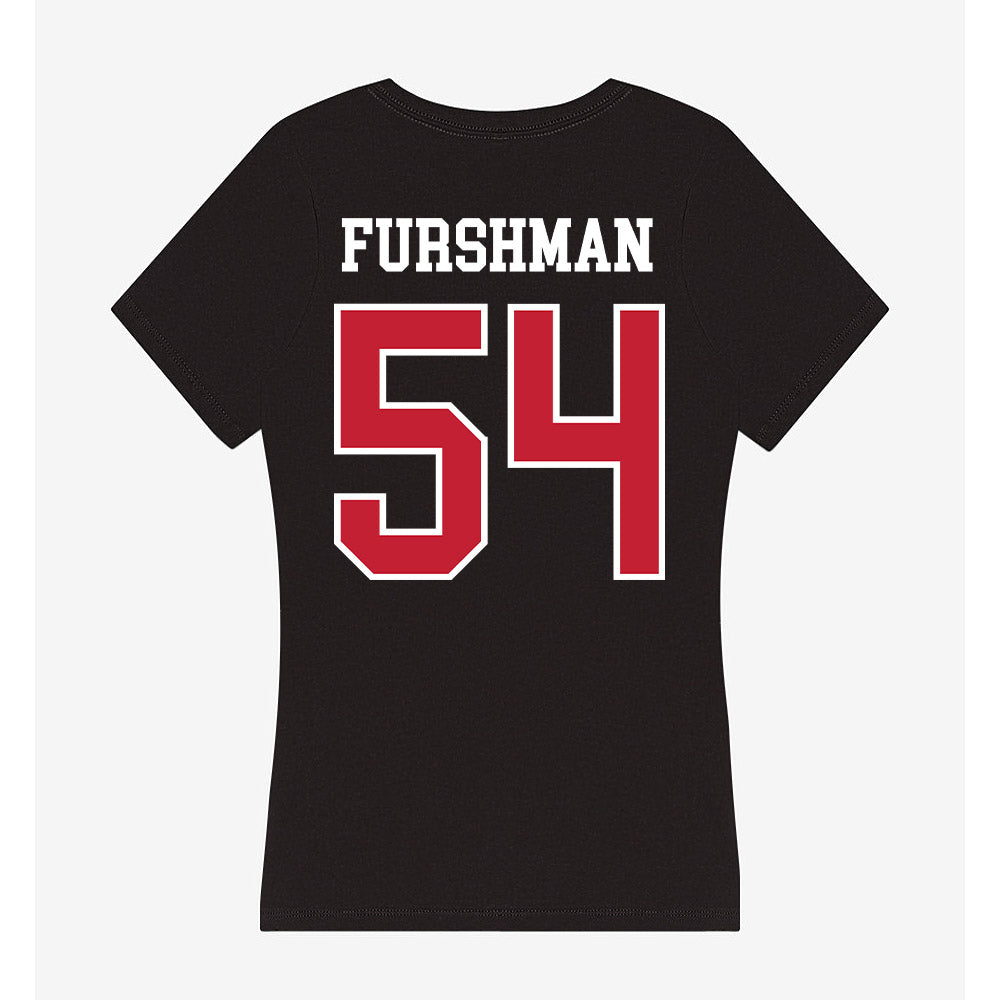 Ohio State - NCAA Football : Dylan Furshman - Women's V-Neck T-Shirt-1