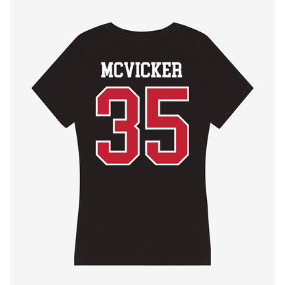 Ohio State - NCAA Baseball : Lincoln McVicker - Women's V-Neck T-Shirt-1