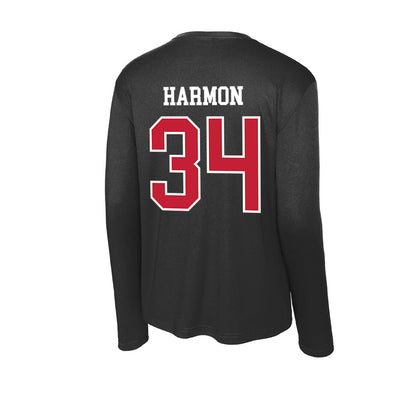 Ohio State - NCAA Men's Gymnastics : Jacob Harmon - Activewear Long Sleeve T-Shirt-1