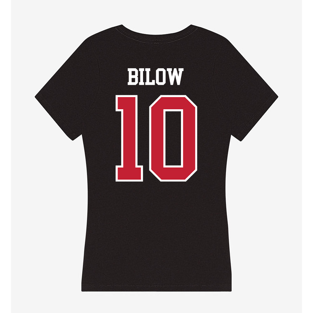 Ohio State - NCAA Men's Soccer : Ashton Bilow - Women's V-Neck T-Shirt-1