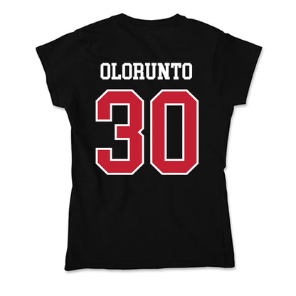 Ohio State - NCAA Men's Soccer : Justis Olorunto - Soft Style Women’s T-Shirt-1