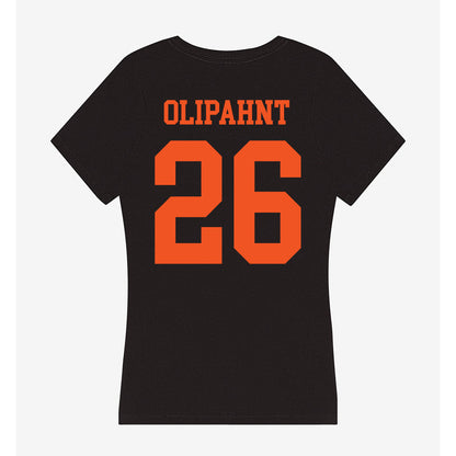 Oklahoma State - NCAA Football : jacobi olipahnt - Women's V-Neck T-Shirt-1