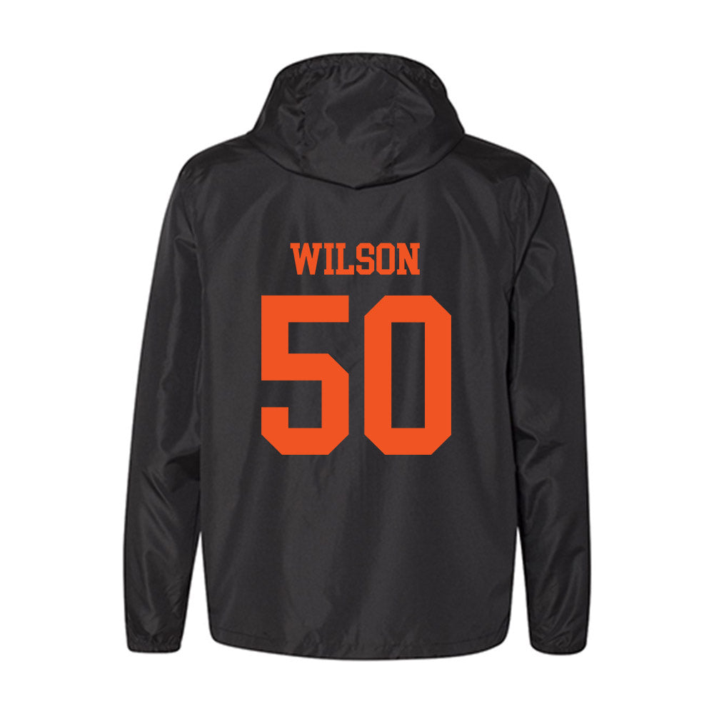 Oklahoma State - NCAA Football : Gunnar Wilson - Windbreaker-1