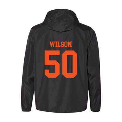 Oklahoma State - NCAA Football : Gunnar Wilson - Windbreaker-1