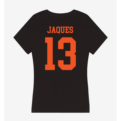 Oklahoma State - NCAA Softball : Libby Jaques - Women's V-Neck T-Shirt-1