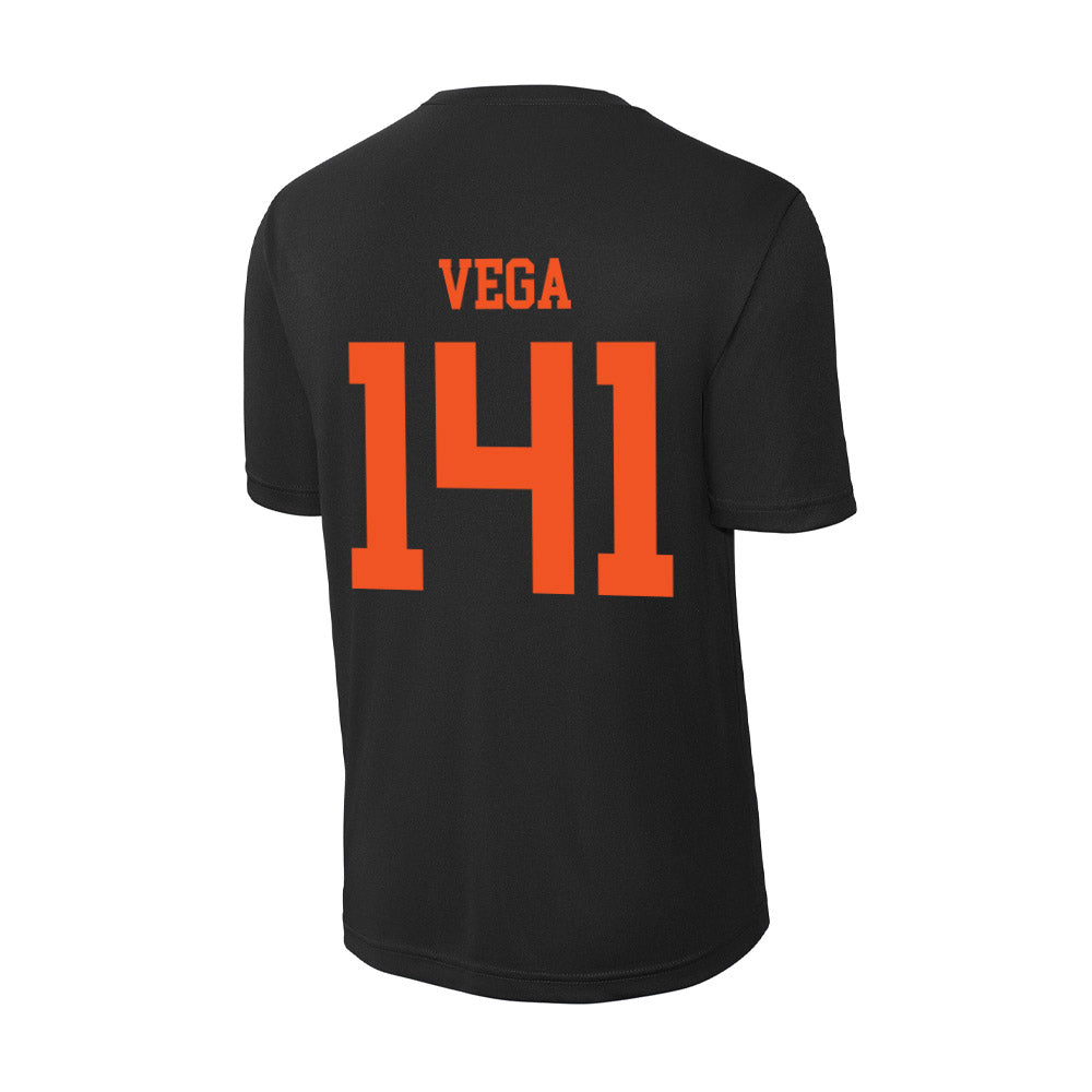Oklahoma State - NCAA Wrestling : Sergio Vega - Activewear T-Shirt-1