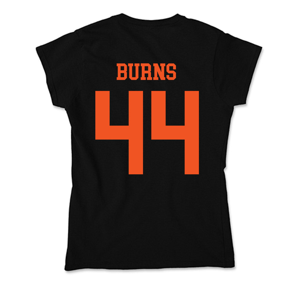 Oklahoma State - NCAA Baseball : Zane Burns - Soft Style Women’s T-Shirt-1