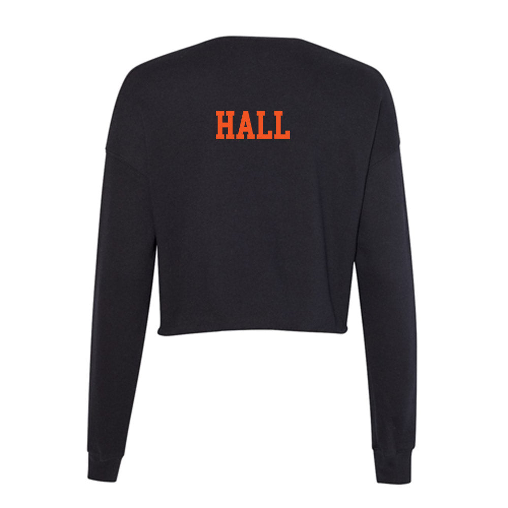Oklahoma State - NCAA Equestrian : Colvin Hall - Women's Cropped Crew Fleece-1