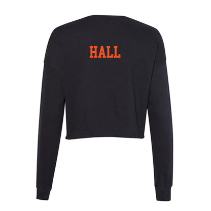 Oklahoma State - NCAA Equestrian : Colvin Hall - Women's Cropped Crew Fleece-1