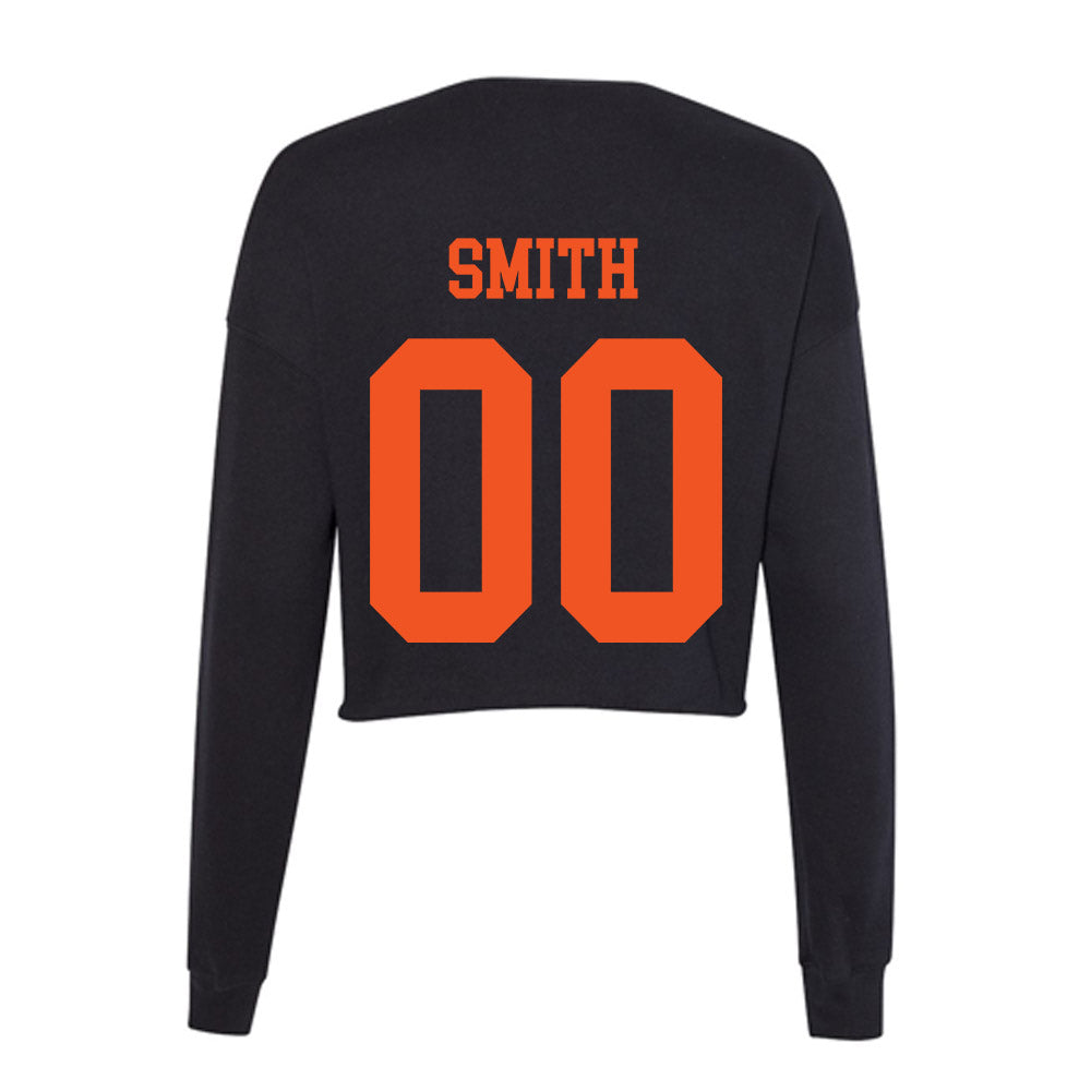 Oklahoma State - NCAA Softball : Makala Smith - Women's Cropped Crew Fleece-1