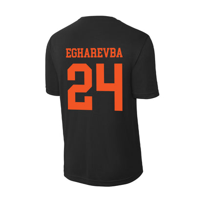 Oklahoma State - NCAA Women's Basketball : Praise Egharevba - Activewear T-Shirt-1