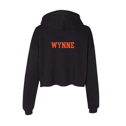 Oklahoma State - NCAA Men's Track & Field : Blake Wynne - Women's Crop Fleece Hoodie-1