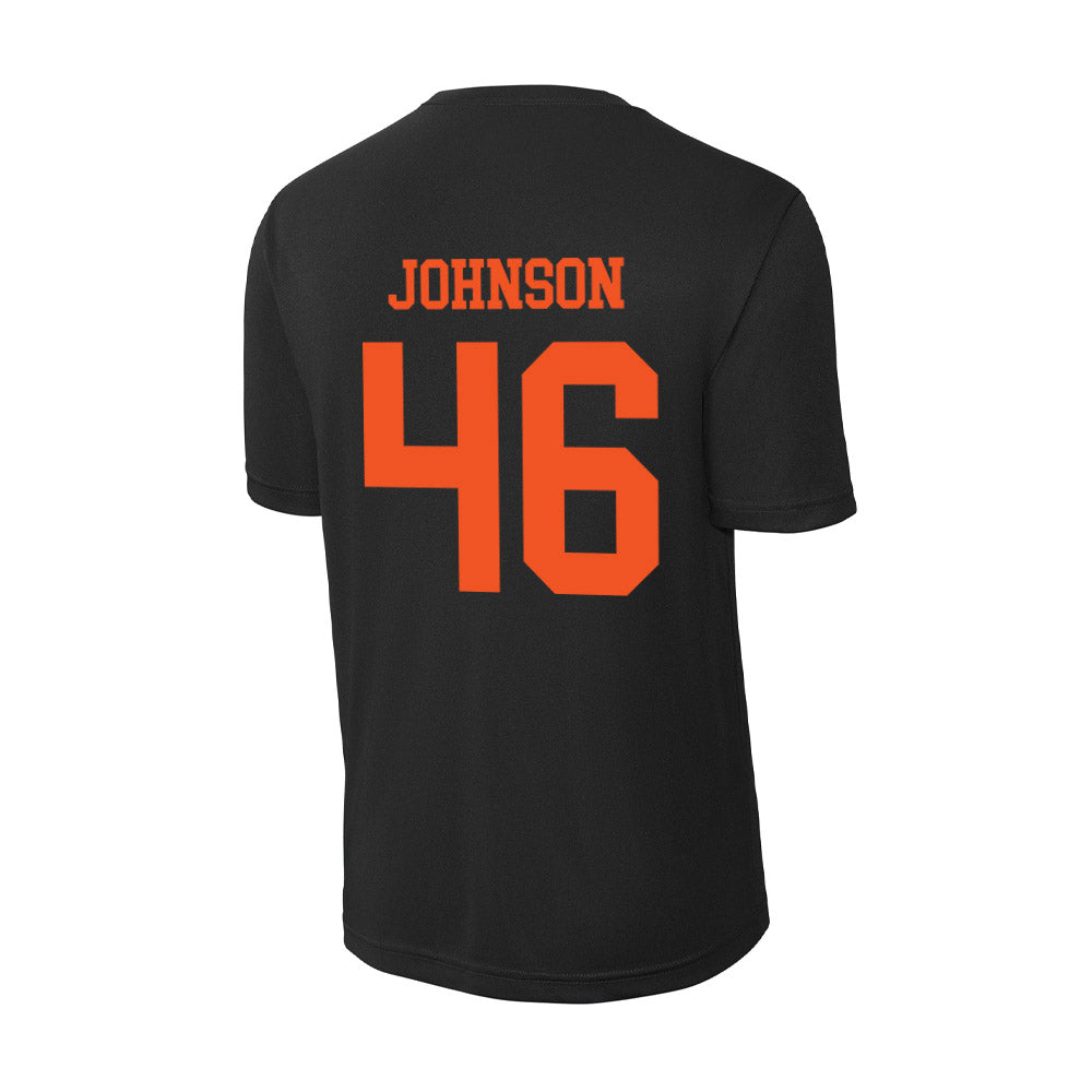 Oklahoma State - NCAA Football : Temerrick Johnson - Activewear T-Shirt-1