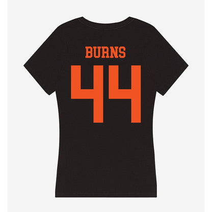 Oklahoma State - NCAA Baseball : Zane Burns - Women's V-Neck T-Shirt-1