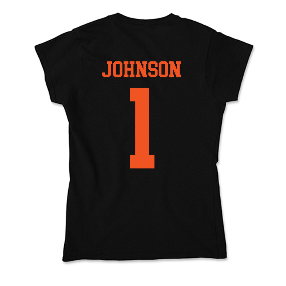 Oklahoma State - NCAA Football : Jk Johnson - Soft Style Women’s T-Shirt-1