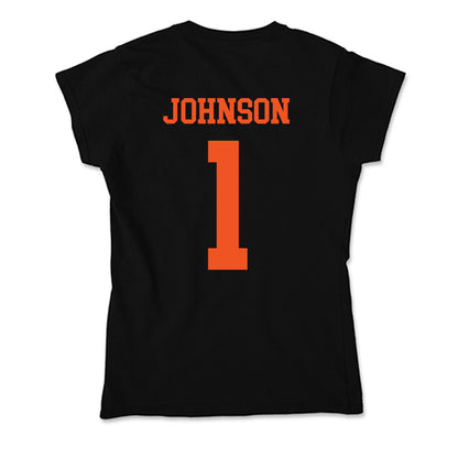 Oklahoma State - NCAA Football : Jk Johnson - Soft Style Women’s T-Shirt-1