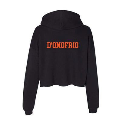 Oklahoma State - NCAA Equestrian : Bella D'Onofrio - Women's Crop Fleece Hoodie-1