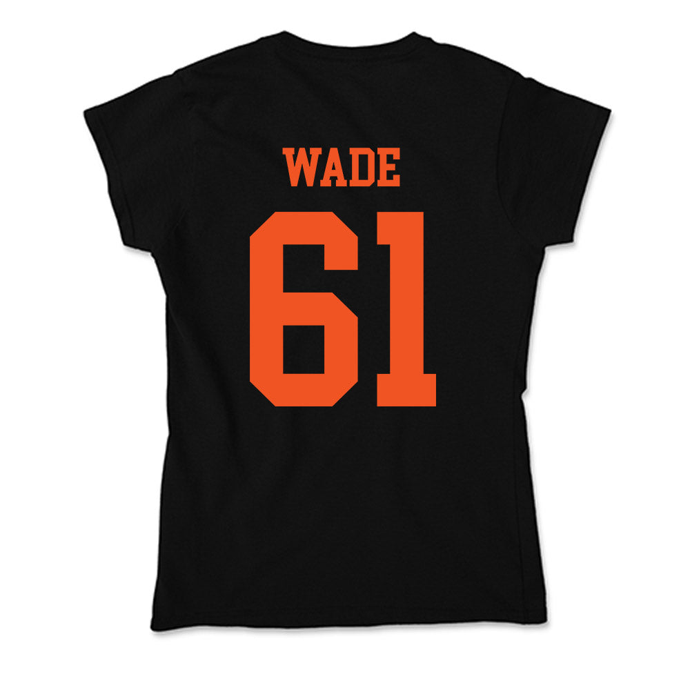 Oklahoma State - NCAA Football : Matthew Wade - Soft Style Women’s T-Shirt-1