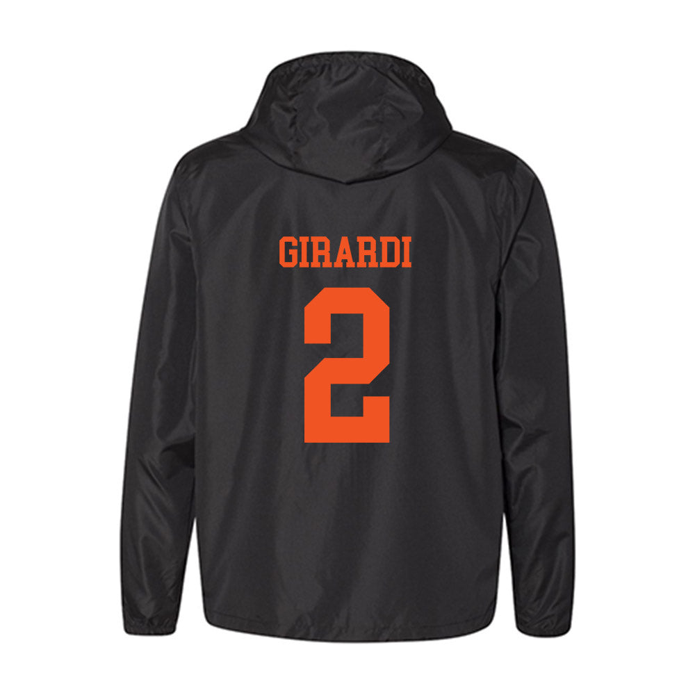 Oklahoma State - NCAA Women's Basketball : Lena Girardi - Windbreaker-1