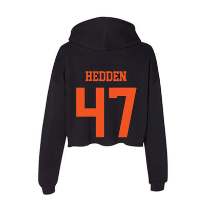 Oklahoma State - NCAA Women's Soccer : Emmy Hedden - Women's Crop Fleece Hoodie-1