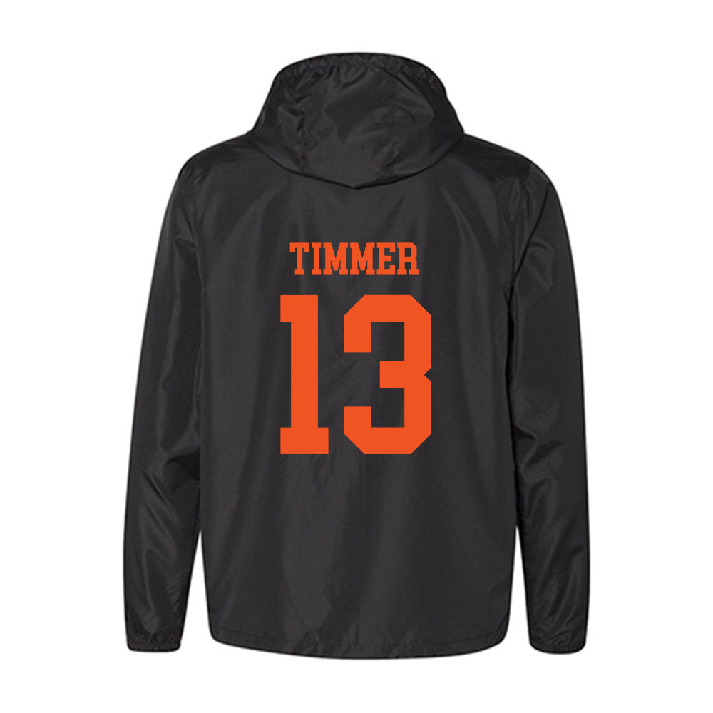 Oklahoma State - NCAA Women's Basketball : Haleigh Timmer - Windbreaker-1