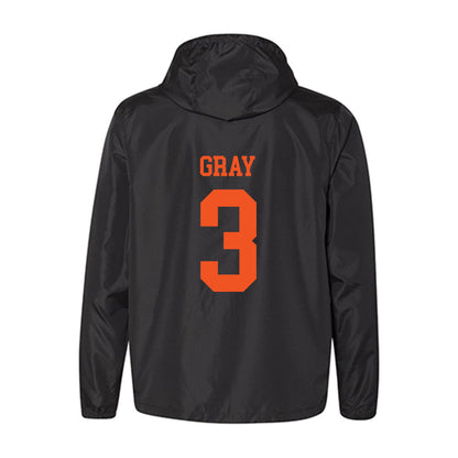 Oklahoma State - NCAA Women's Basketball : Micah Gray - Windbreaker-1