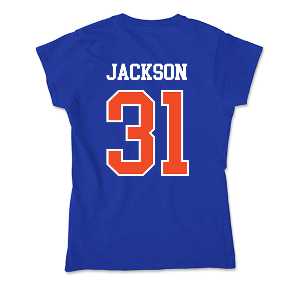 Florida - NCAA Football : Evan Jackson - Soft Style Women’s T-Shirt-1