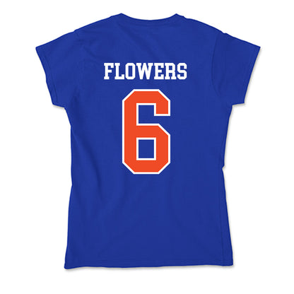 Florida - NCAA Football : Jvari Flowers - Soft Style Women’s T-Shirt-1