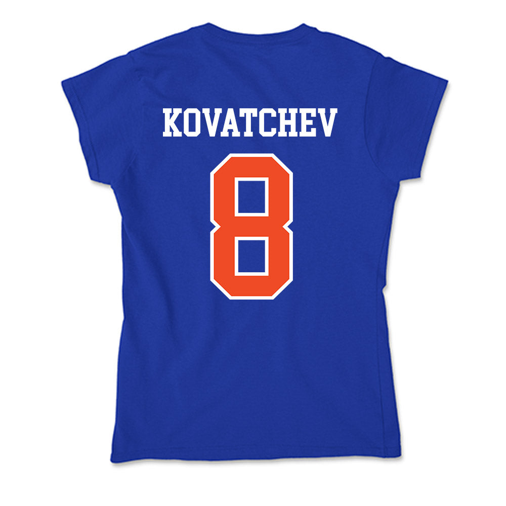 Florida - NCAA Men's Basketball : Alex Kovatchev - Soft Style Women’s T-Shirt-1