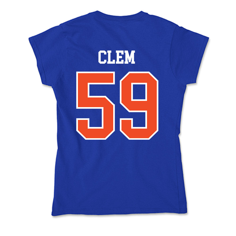 Florida - NCAA Football : Hayden Clem - Soft Style Women’s T-Shirt-1