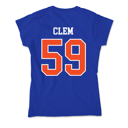 Florida - NCAA Football : Hayden Clem - Soft Style Women’s T-Shirt-1