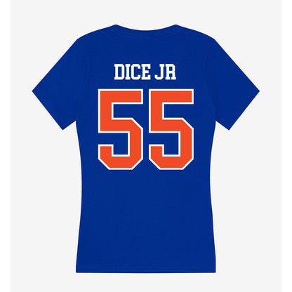 Florida - NCAA Football : Tavaris TJ Dice Jr - Women's V-Neck T-Shirt-1