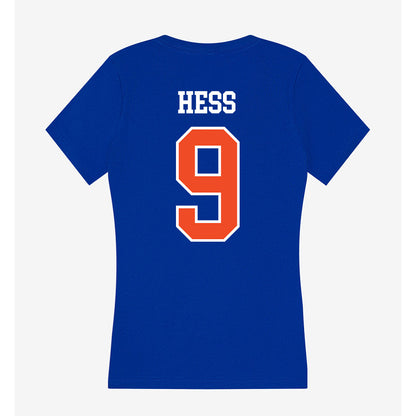 Florida - NCAA Women's Soccer : Addy Hess - Women's V-Neck T-Shirt-1