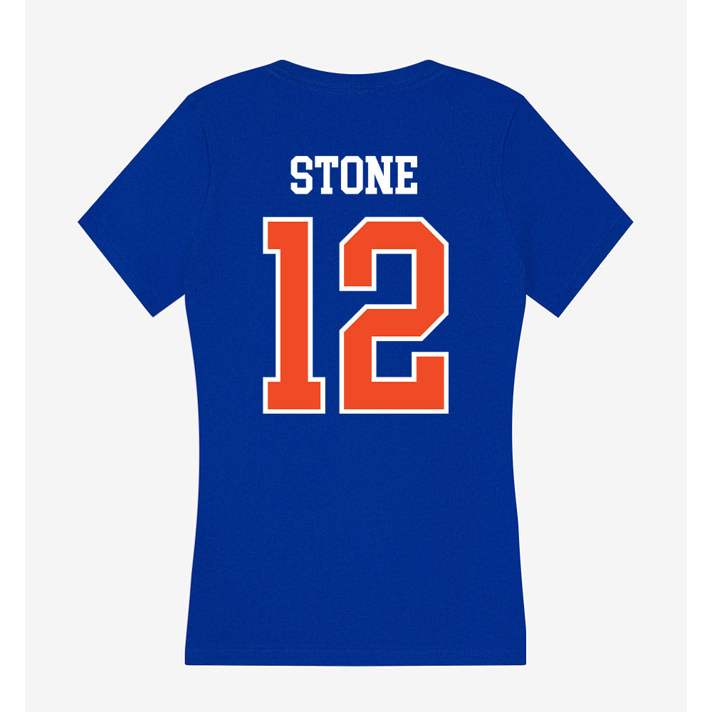 Florida - NCAA Women's Lacrosse : Alexa Stone - Women's V-Neck T-Shirt-1