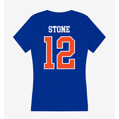 Florida - NCAA Women's Lacrosse : Alexa Stone - Women's V-Neck T-Shirt-1