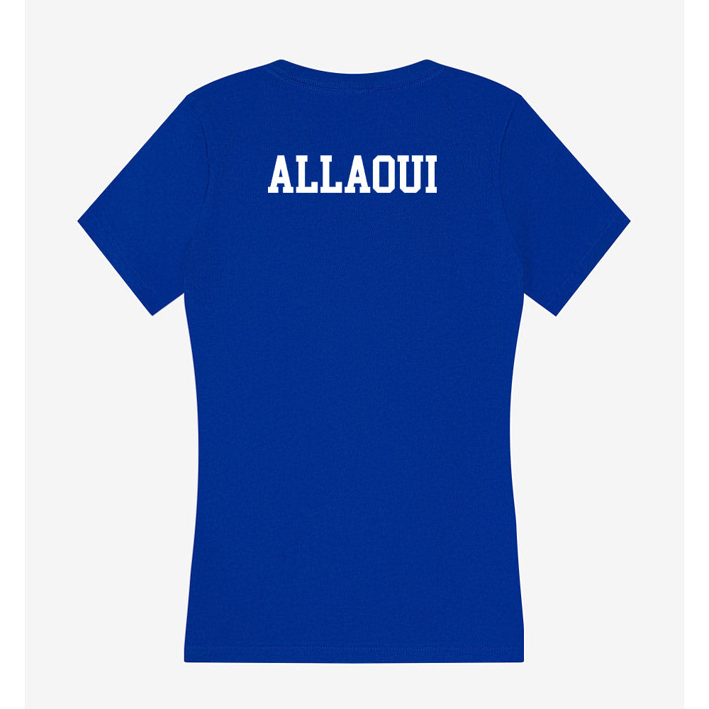 Florida - NCAA Men's Track & Field : Oussama Allaoui - Women's V-Neck T-Shirt-1