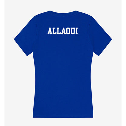 Florida - NCAA Men's Track & Field : Oussama Allaoui - Women's V-Neck T-Shirt-1